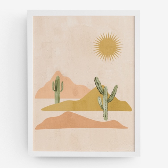 Wall Art Boho Nature Plants Print Illustration Unframed - Picture 4 of 15